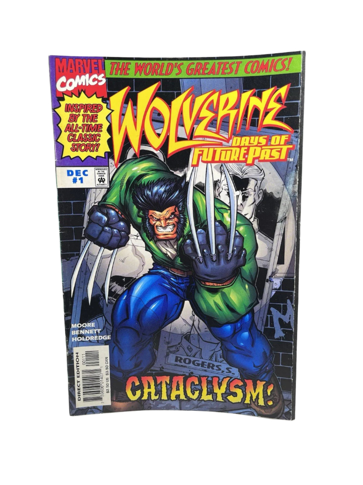 Wolverine: Days Of Future Past 1-3 Full Run/Set Moore/Bennett Marvel Comics 1997
