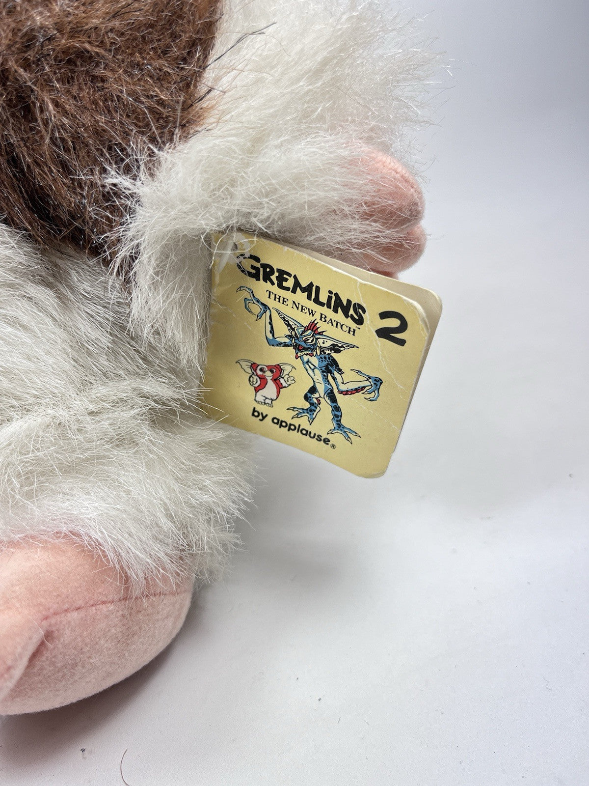 Official Gremlins 2 Gizmo Applause 1990 - Rare Vintage Plush Toy
