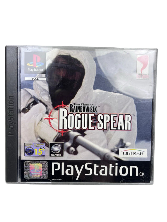 Tom Clancy's Rainbow Six Rogue Spear PS1 PlayStation 1 Complete 10/10 Disk