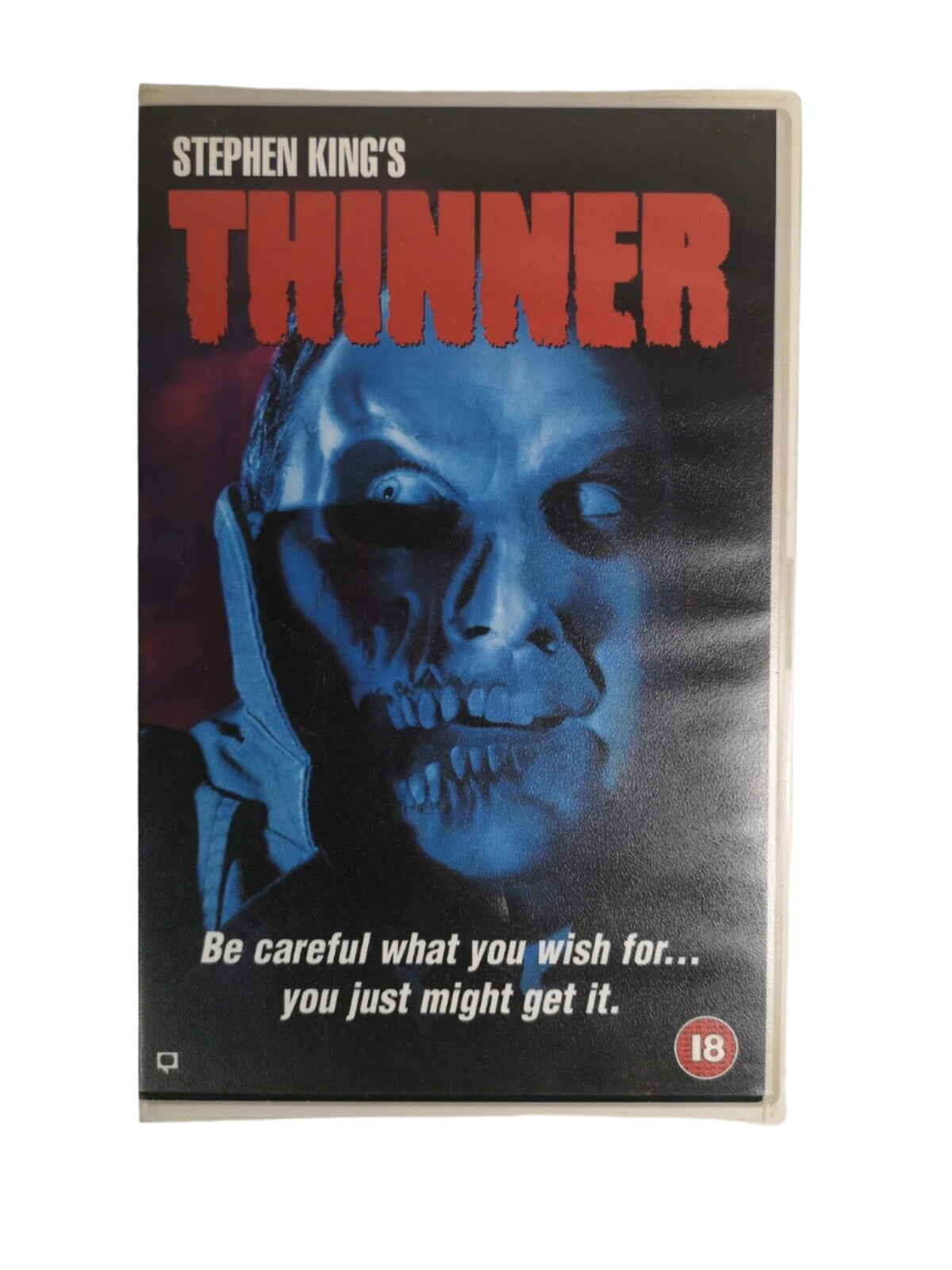 THINNER STEPHEN KING BIG BOX EX RENTAL VHS video cassette UK