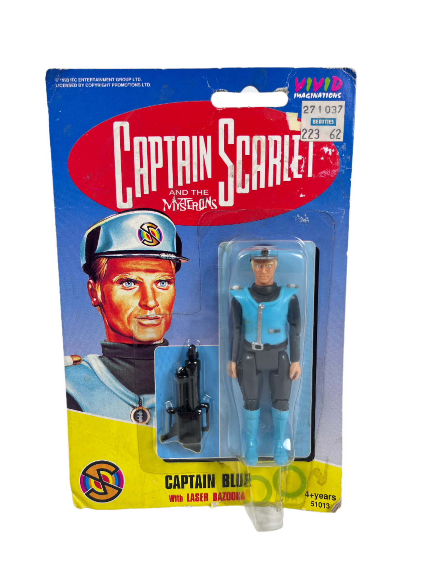 Captain Blue - Vivid Imaginations 1993 3.5"