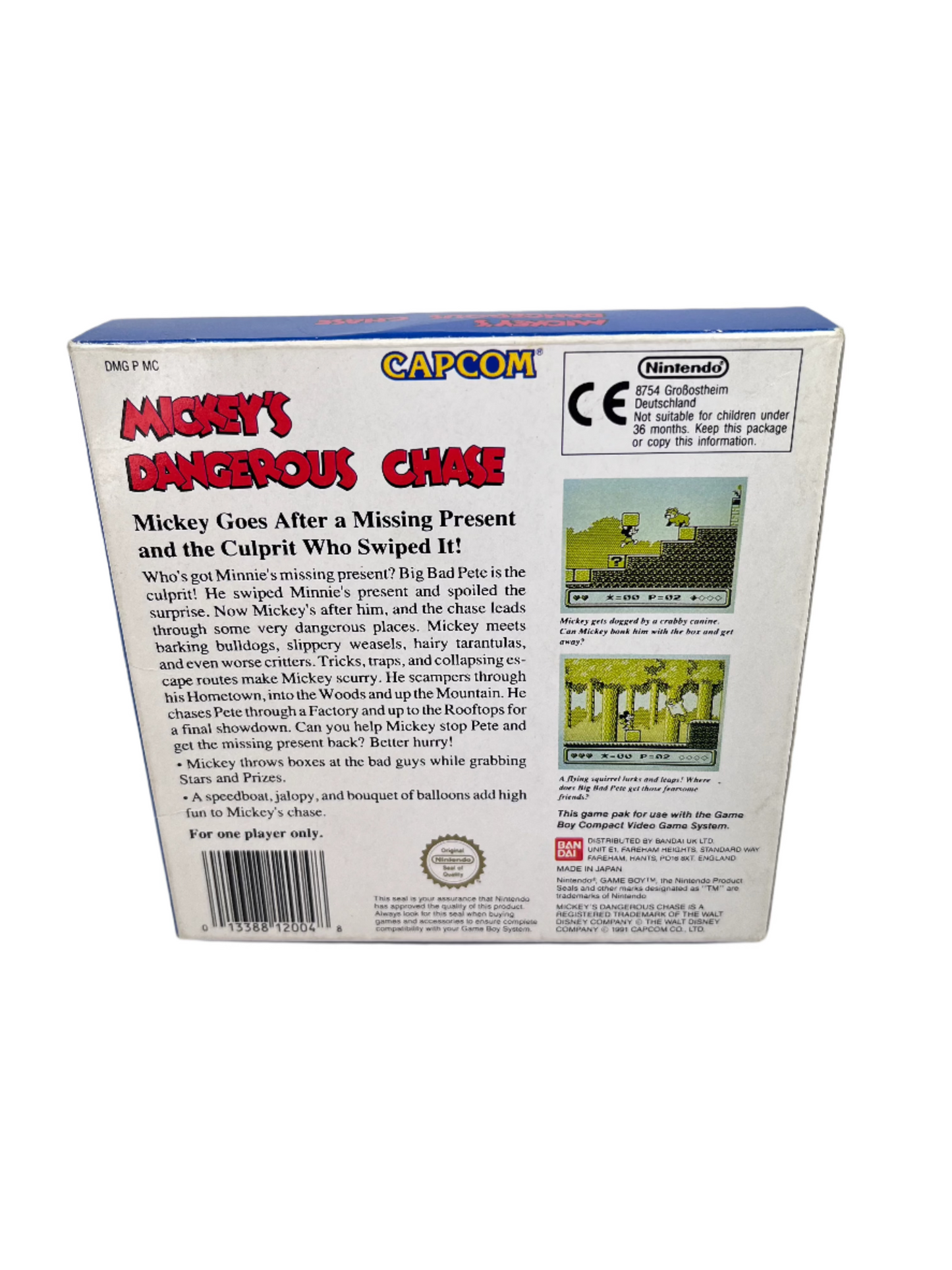 Mickey’s Dangerous Chase - Nintendo Game Boy