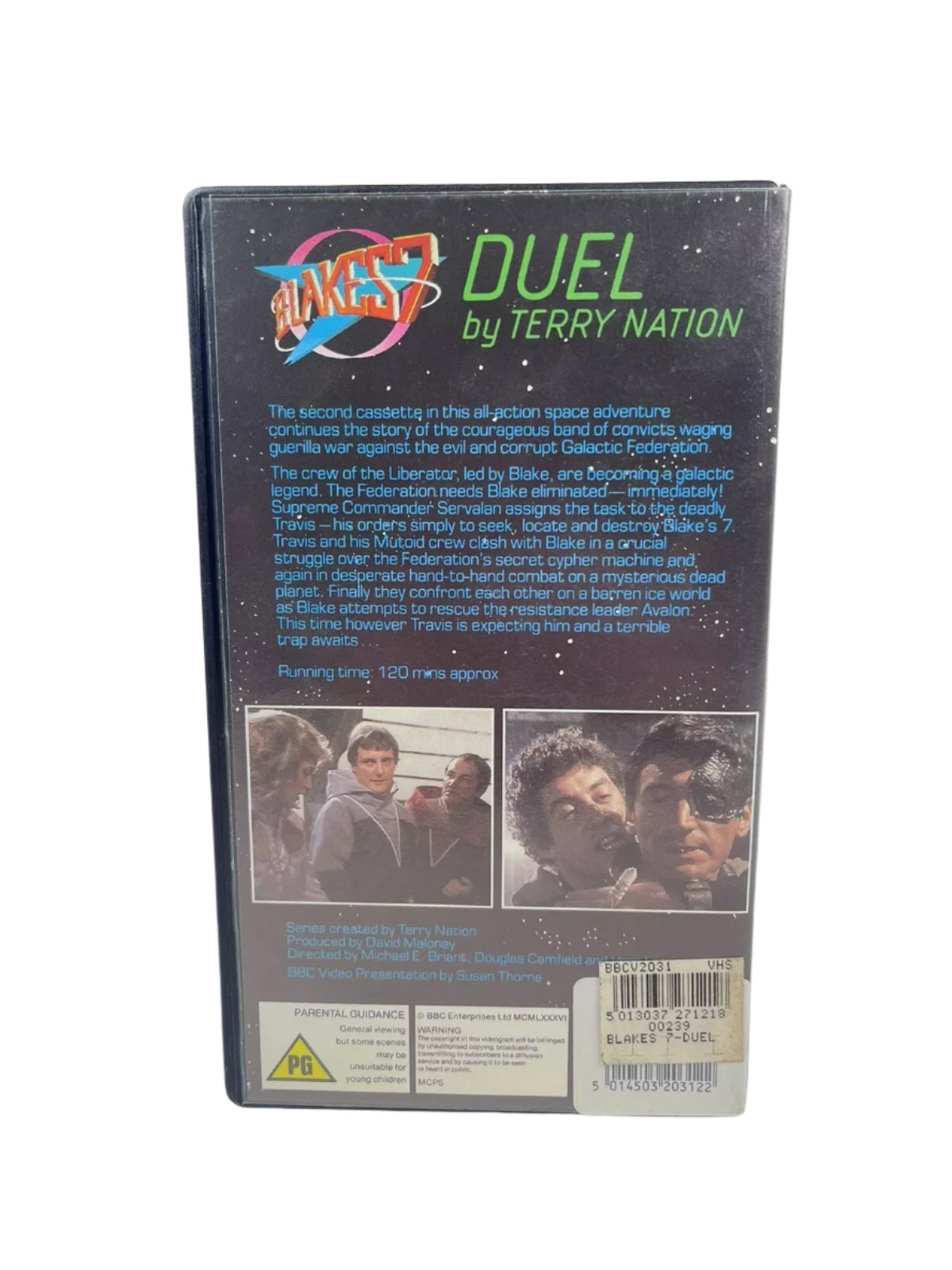 BLAKES 7 DUEL VHS