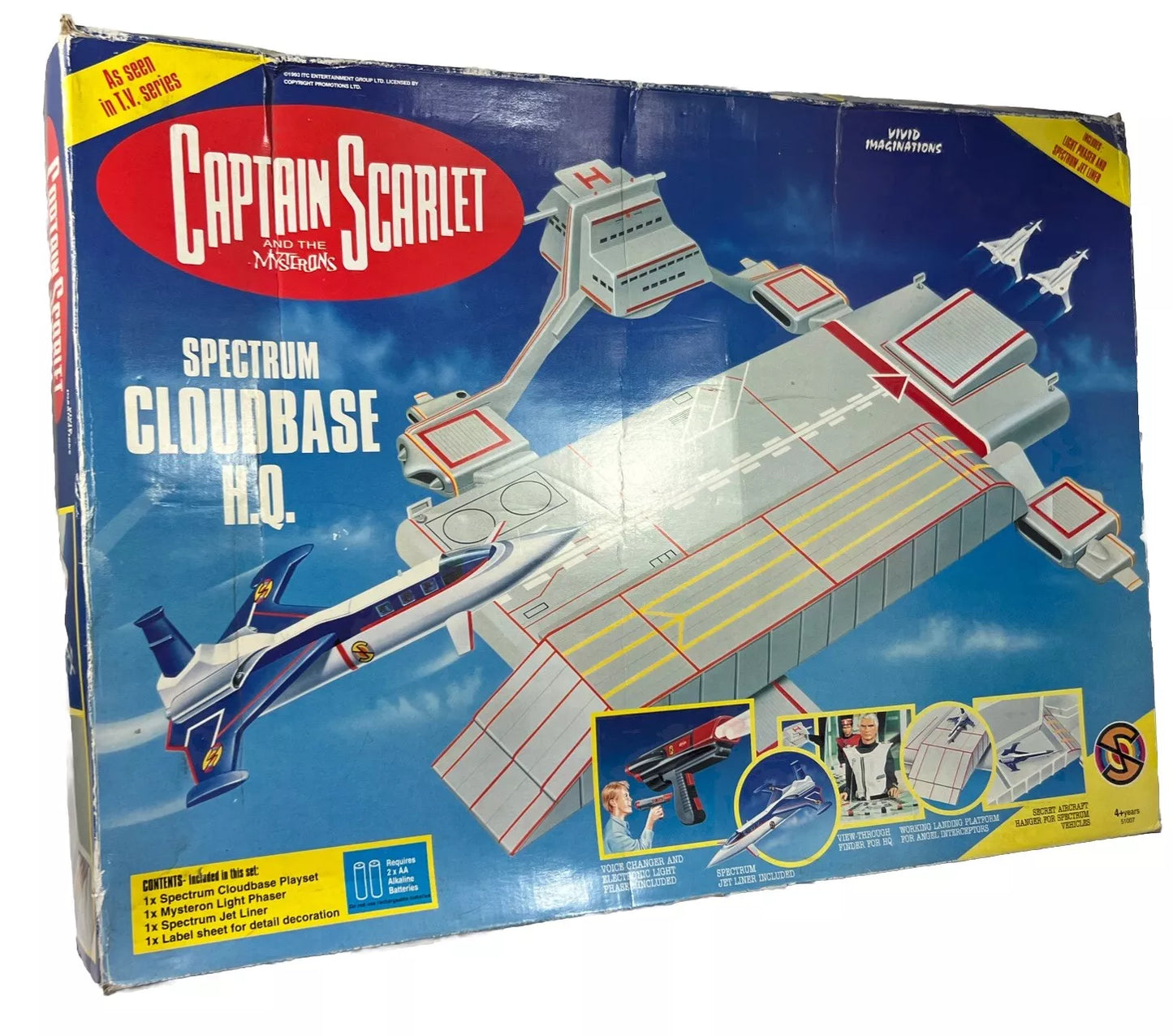 Captain Scarlet Spectrum Cloudbase H.Q.