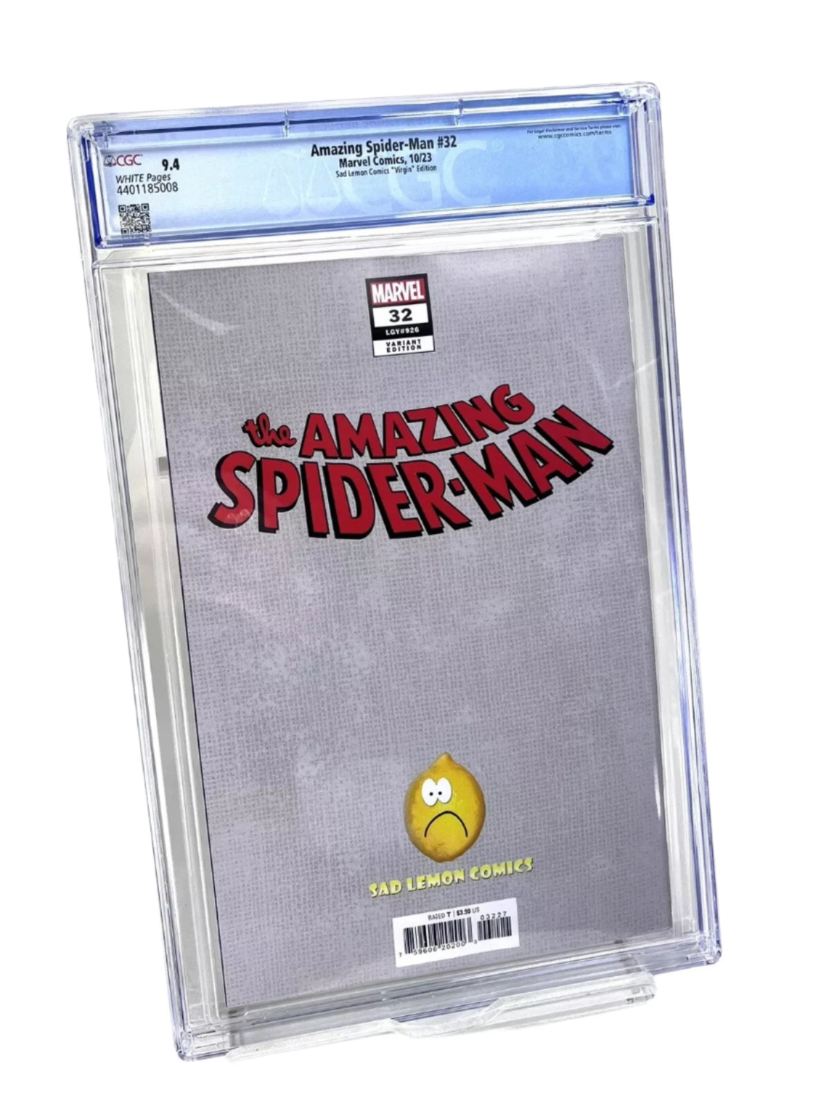 AMAZING SPIDER-MAN #32 CGC 9.4 TAKASHI OKAZAKI SPIDER-PUNK VIRGIN VARIANT