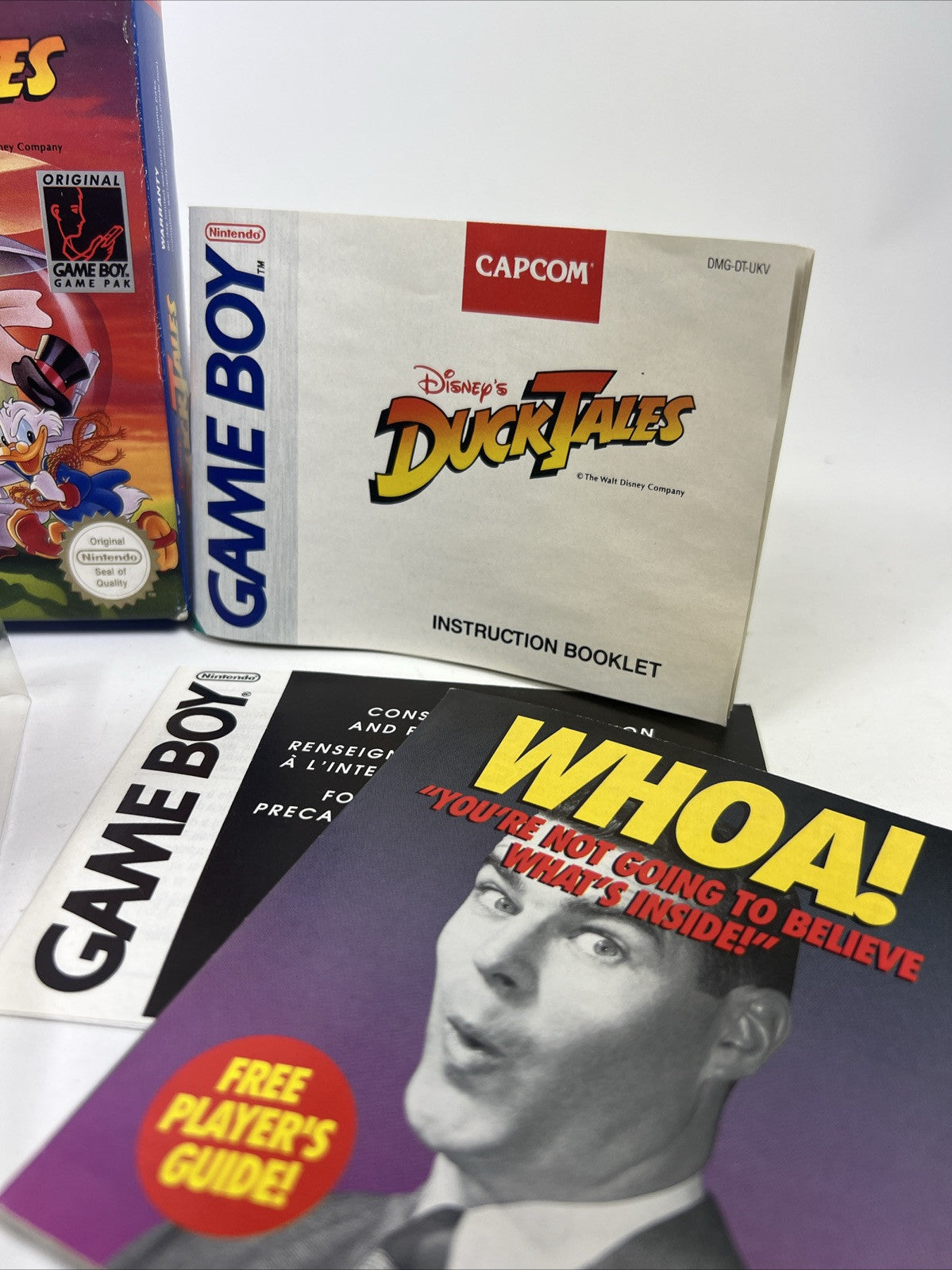 Duck Tales Nintendo Gameboy Game Boy Classic GB CIB COMPLETE