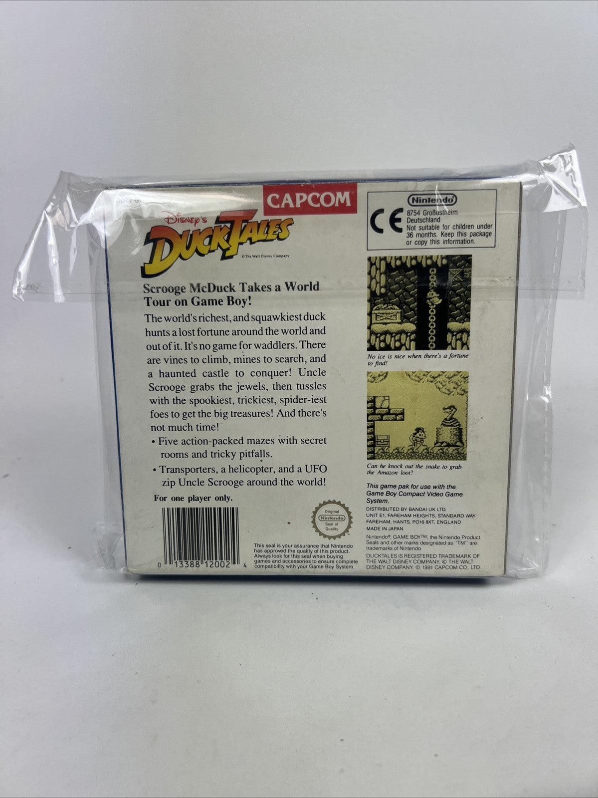 Duck Tales Nintendo Gameboy Game Boy Classic GB CIB COMPLETE