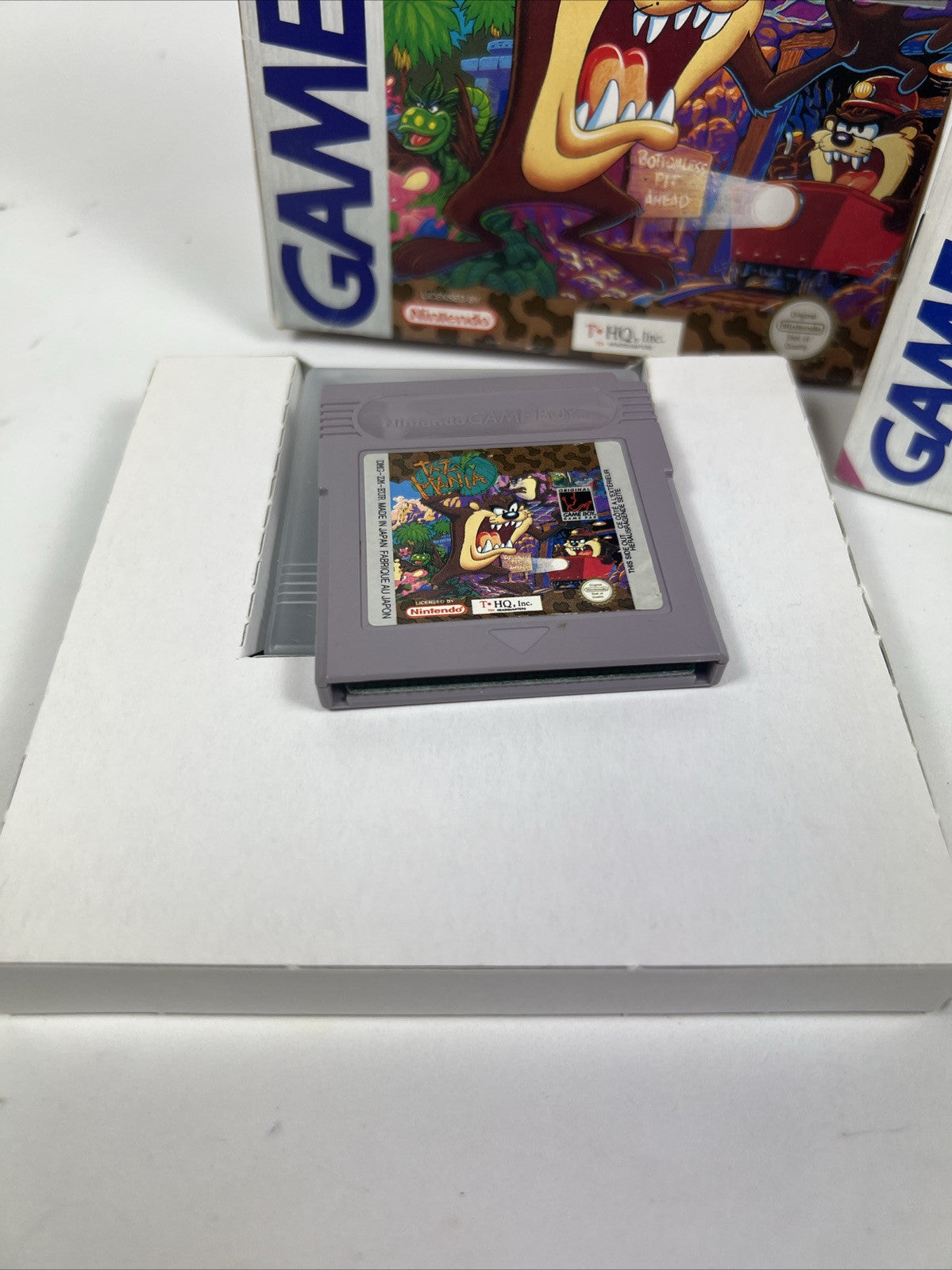 Taz-Mania - Nintendo Gameboy 1993 - Boxed With Manual 