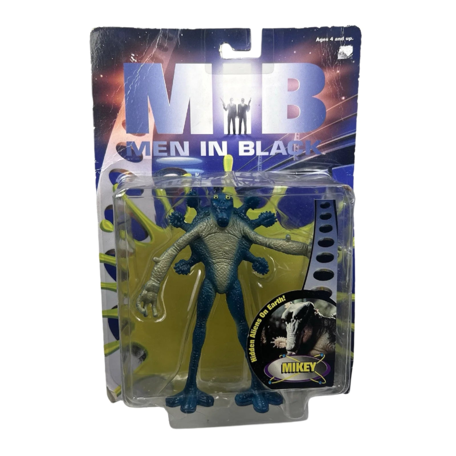 Vintage MIB 1997 Galoob Toys - Men in Black - MIKEY - Bendable Figure