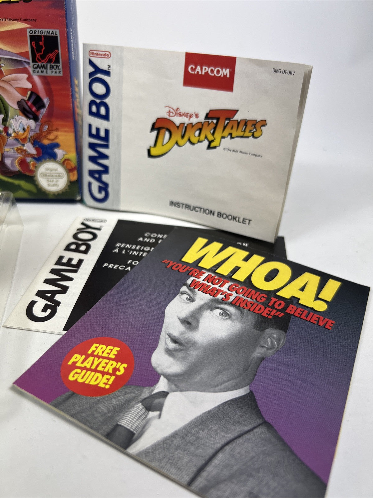 Duck Tales Nintendo Gameboy Game Boy Classic GB CIB COMPLETE