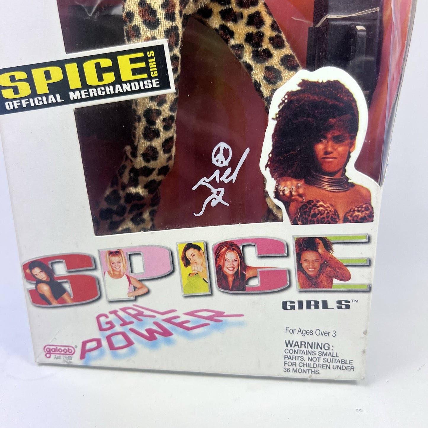 1997 Spice Girls Girl Power Puppe: Melanie B "Scary Spice" Mel B / Galoob, NrfB