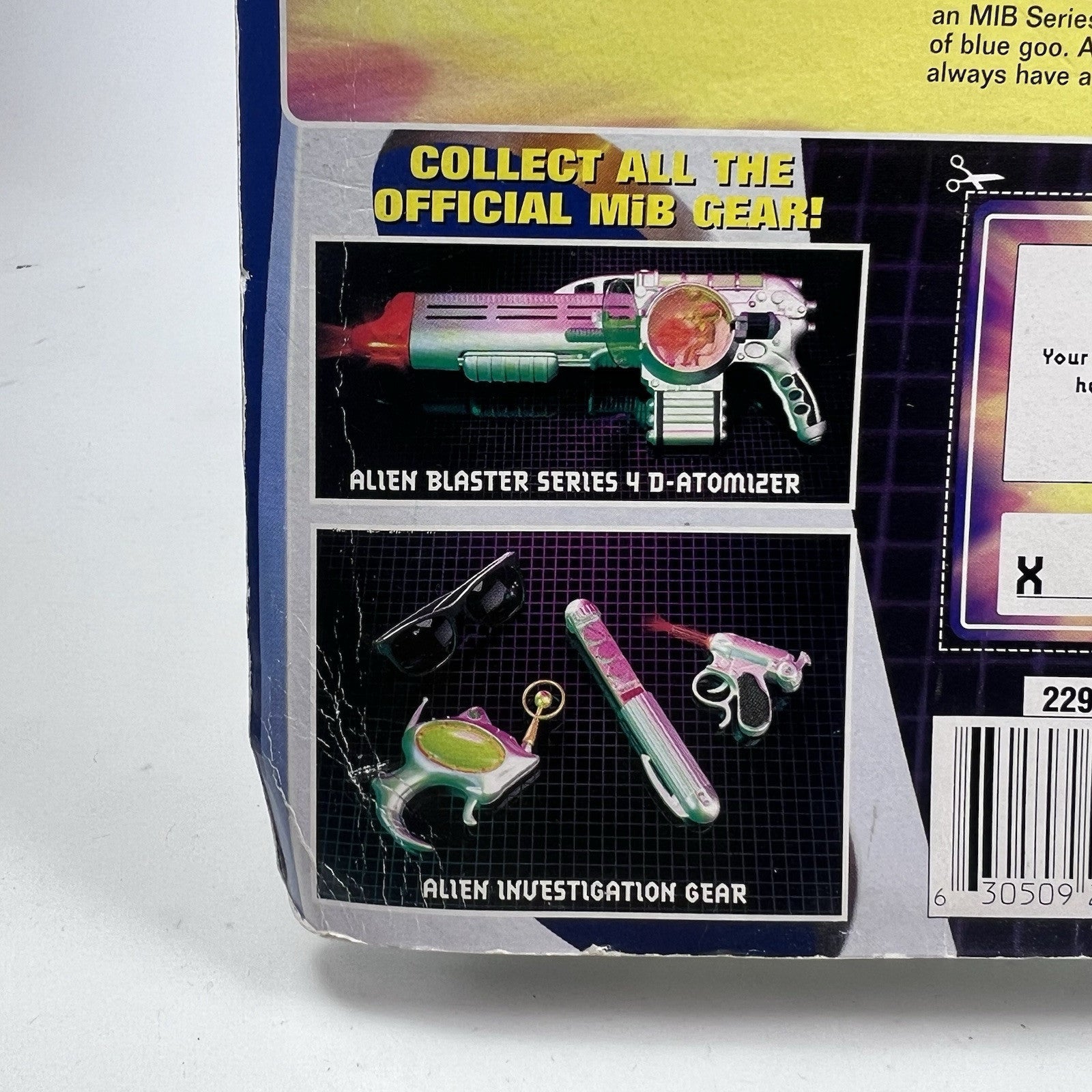 Vintage MIB 1997 Galoob Toys - Men in Black - MIKEY - Bendable Figure