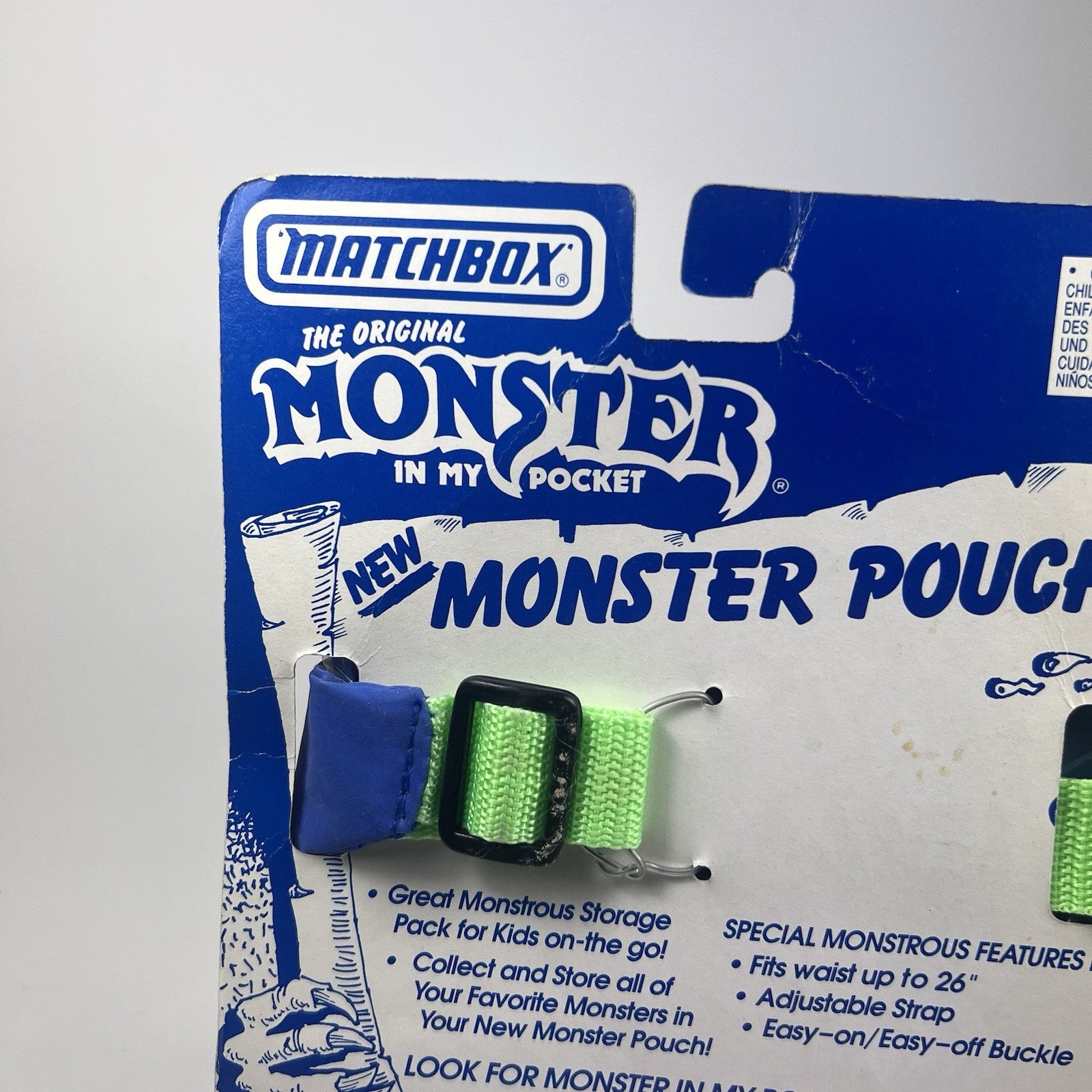 The Original Monster In My Pocket Monster Pouch  Matchbox