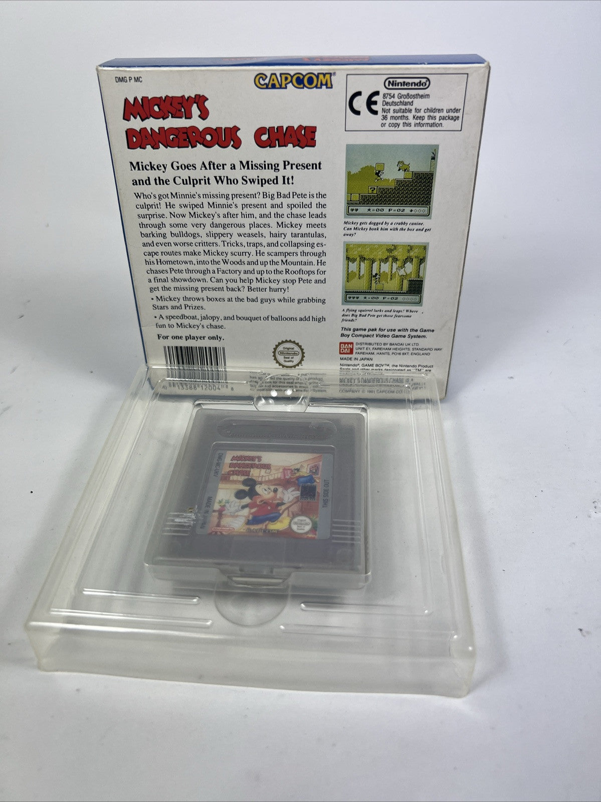 Mickey’s Dangerous Chase Nintendo Game Boy Boxed