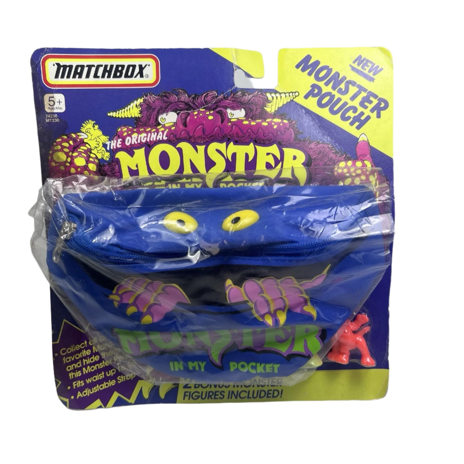 The Original Monster In My Pocket Monster Pouch  Matchbox