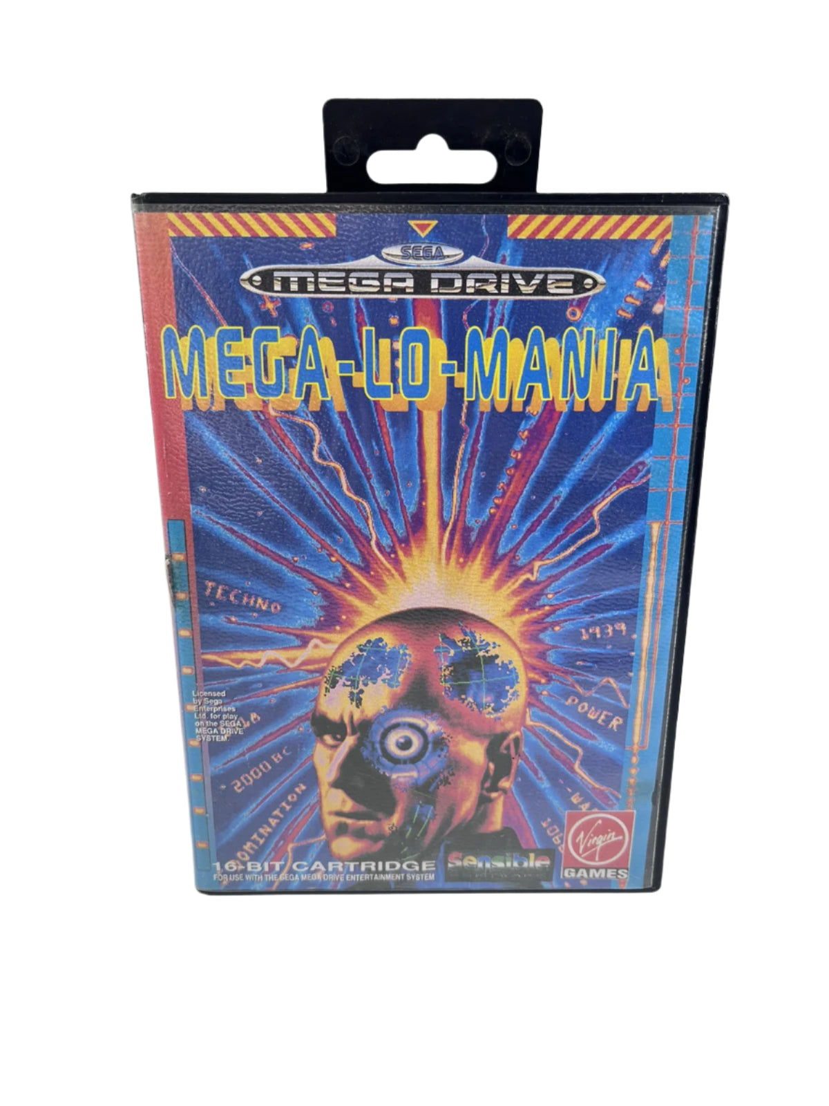 Mega-Lo-Mania Sega Mega Drive Game Inc Manual