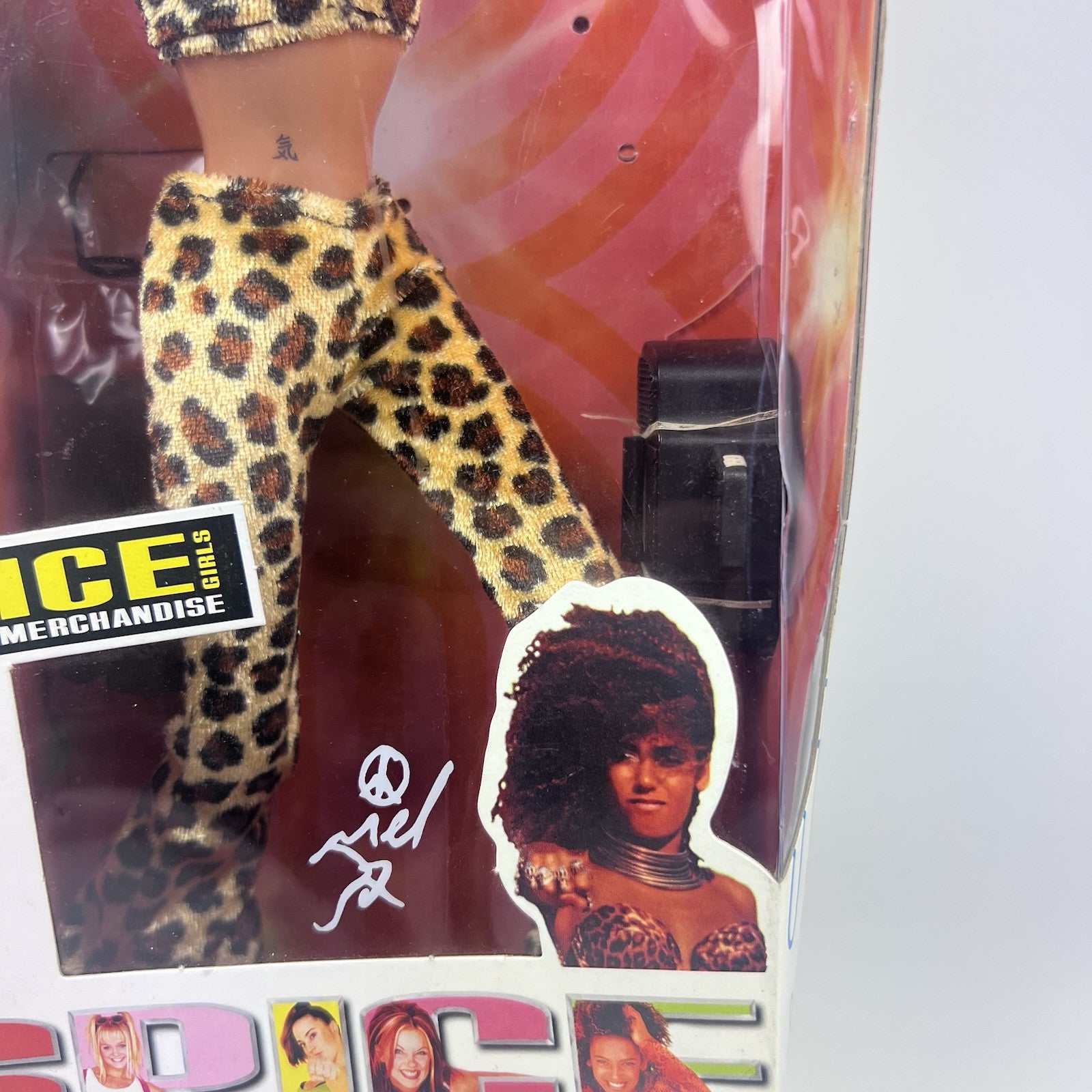 1997 Spice Girls Girl Power Puppe: Melanie B "Scary Spice" Mel B / Galoob, NrfB